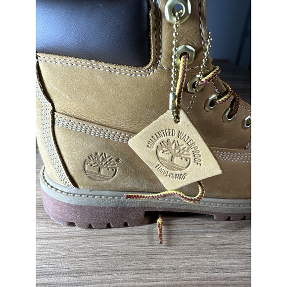 Junior Timberland Boots Size 6 M Wheat - Picture 8 of 14